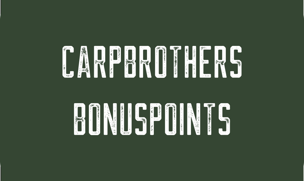 Jetzt Bonuspunkte sammeln und mit jeder Bestellung sparen! - Bonuspunkte Carpbrothers