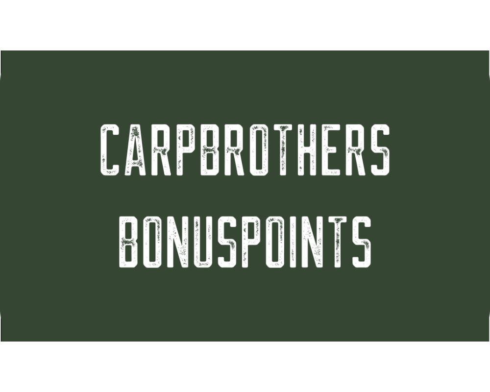 Jetzt Bonuspunkte sammeln und mit jeder Bestellung sparen! - Bonuspunkte Carpbrothers