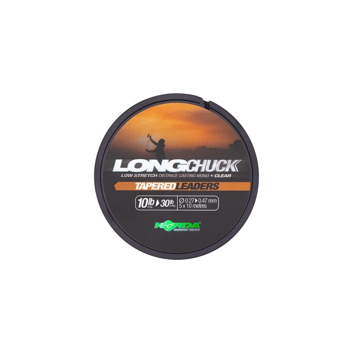 Korda Longchuck Tapered Leaders 10-30lb
