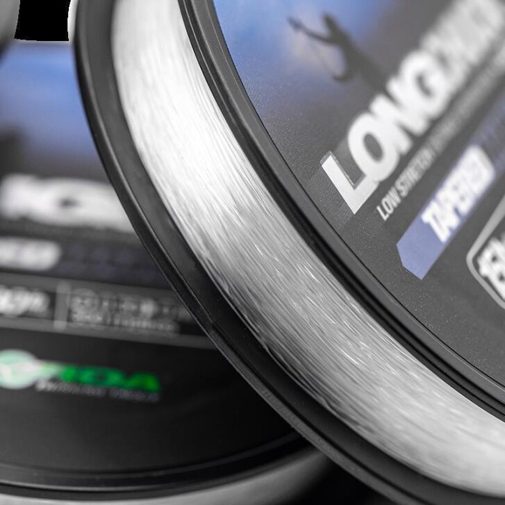 Korda LongChuck Tapered Mainline Klar 12-30lb/0.30-0.47mm