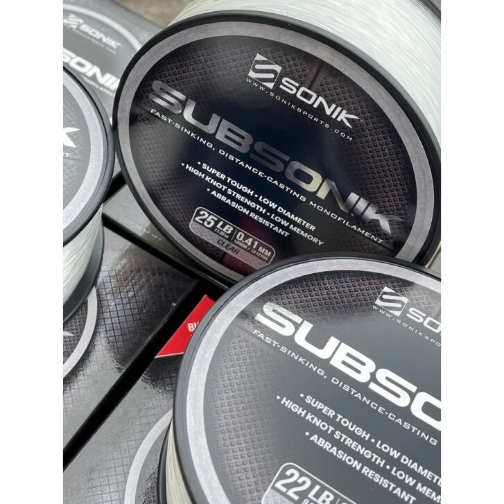 SONIK SUBSONIK CLEAR 15LB 1200m 0.31mm