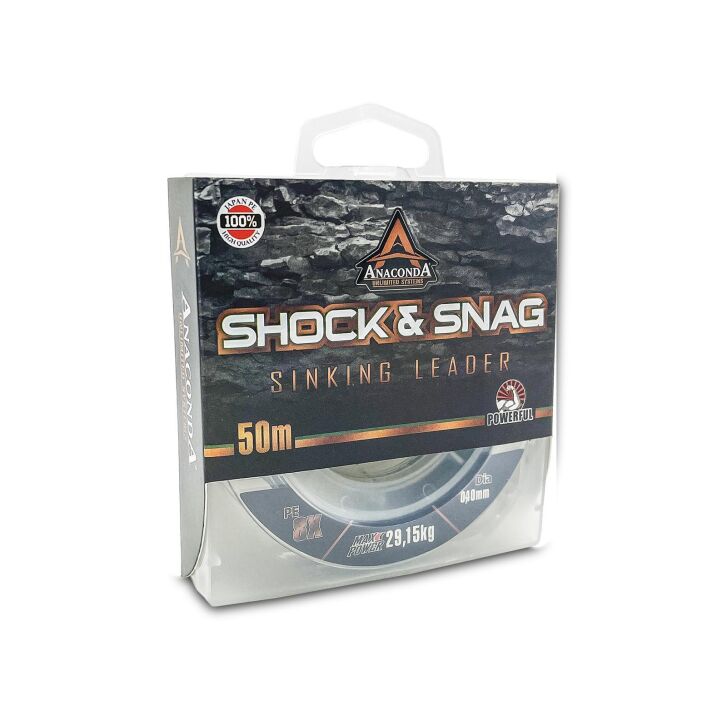Anaconda Sinking Shock & Snag Leader
