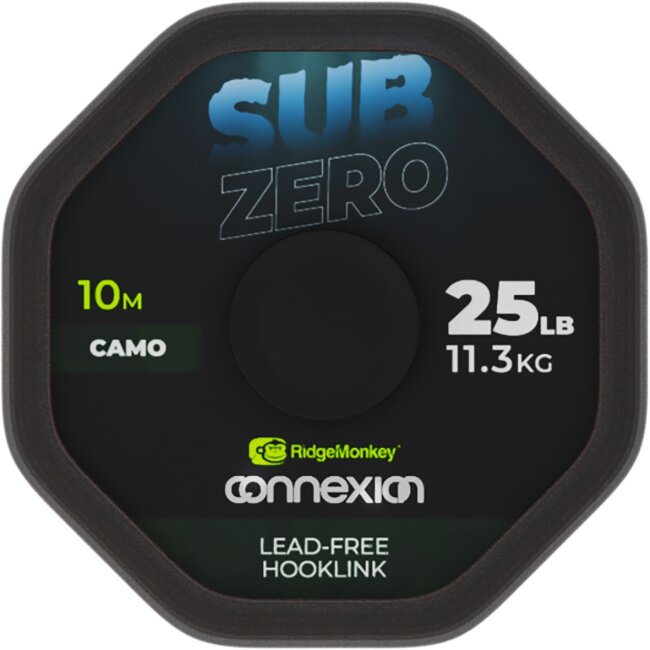 RidgeMonkey ConneXion SubZero Lead Free Hooklink 20m 25lb