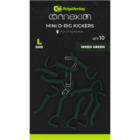 Ridge Monkey ConneXion Mini D-Rig Kickers Large Weed Green