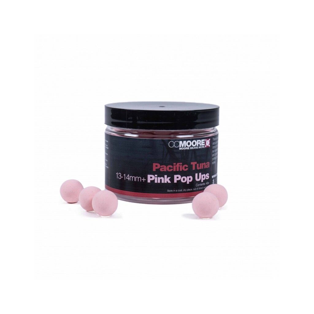 CCmoore Pacific Tuna Pink Pop Ups 13-14mm