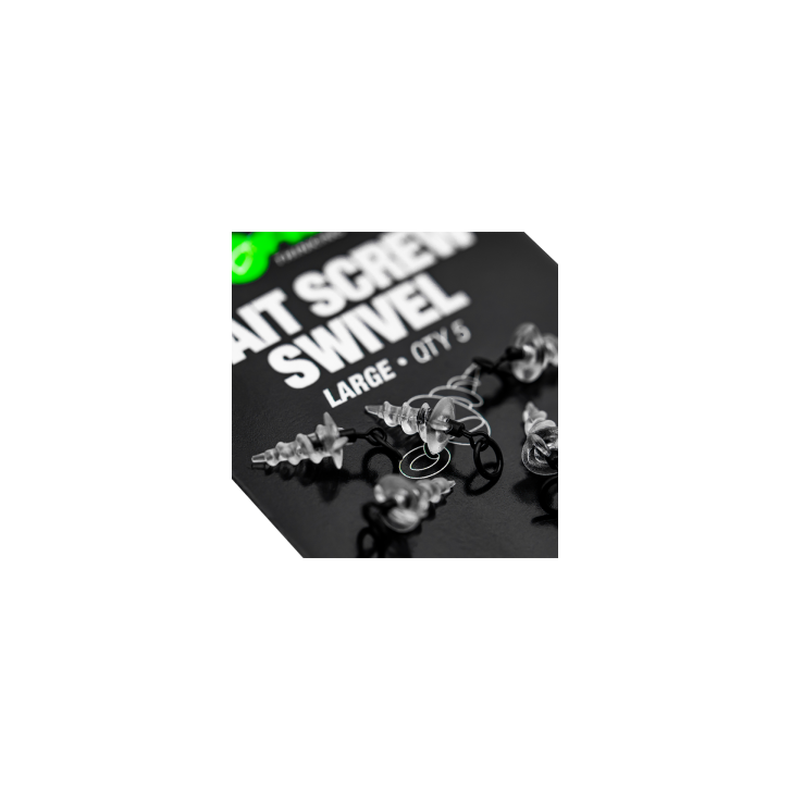 Korda Micro Ring Swivel Bait Screw Large (5pcs)