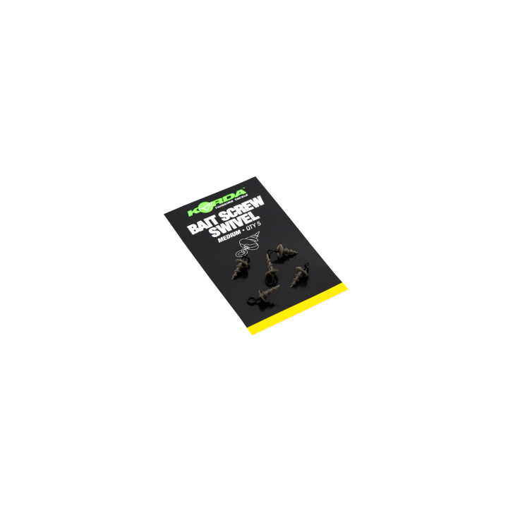 Korda Micro Ring Swivel Bait Screw Large (5pcs)