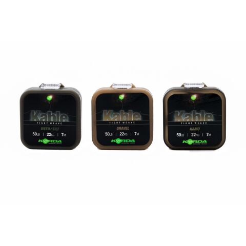 Korda Kabel Tight Weave 7m Weed