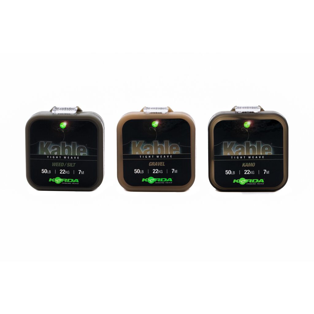 Korda Kabel Tight Weave 7m Gravel