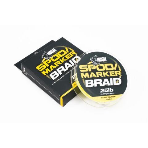 Nash Spod &amp; Marker Braid 0.18mm Hi-Viz Yellow 300m