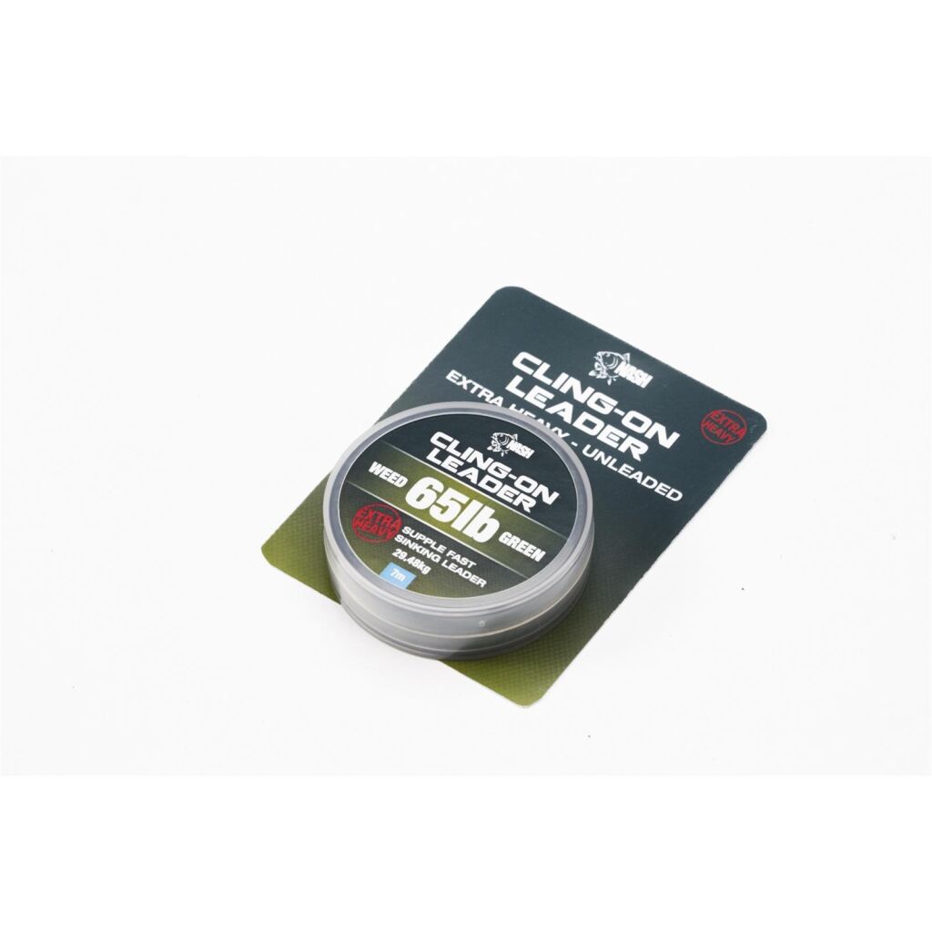 Nash Cling-On Leader 65lb Weed 7m