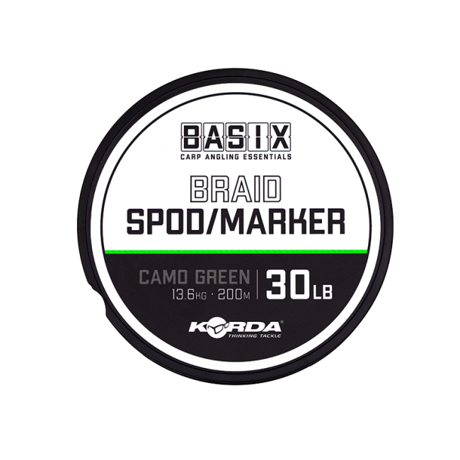 Korda Basix Spod/Marker Braid 30 lb 200m