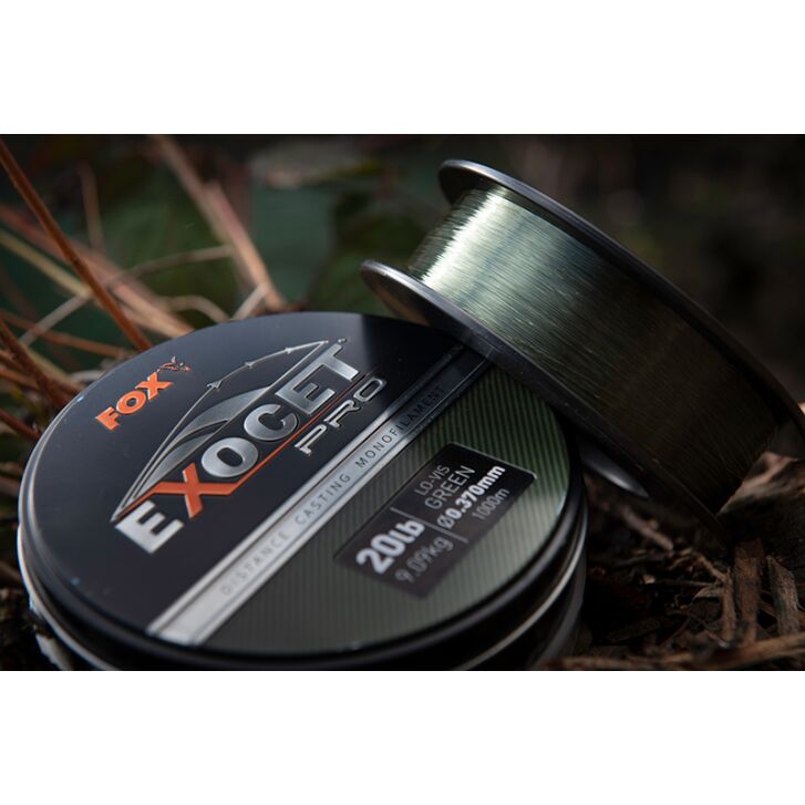 Fox Exocet Pro 0.370mm 20bs / 9.09kgs (1000m)