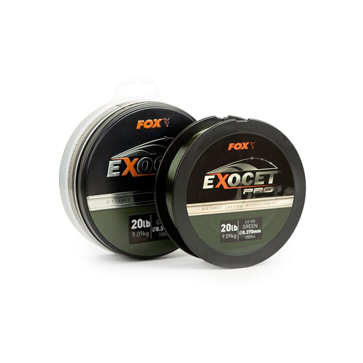 Fox Exocet Pro 0.370mm 20bs / 9.09kgs (1000m)