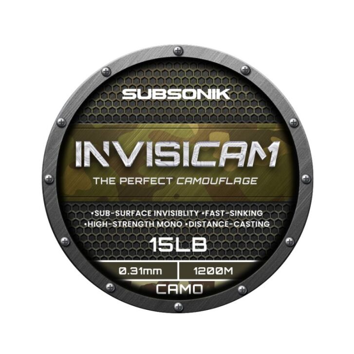 SONIK SUBSONIK INVISICAM SNAG LEADER 55LB 100M (0.60mm)
