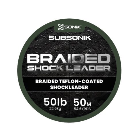 SONIK BRAIDED SHOCK LEADER 50LB 50m