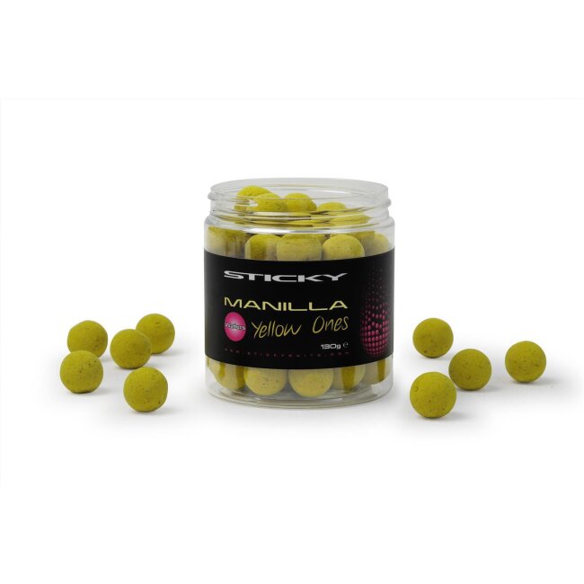 Sticky Baits Manilla Yellow Ones Wafters 16mm