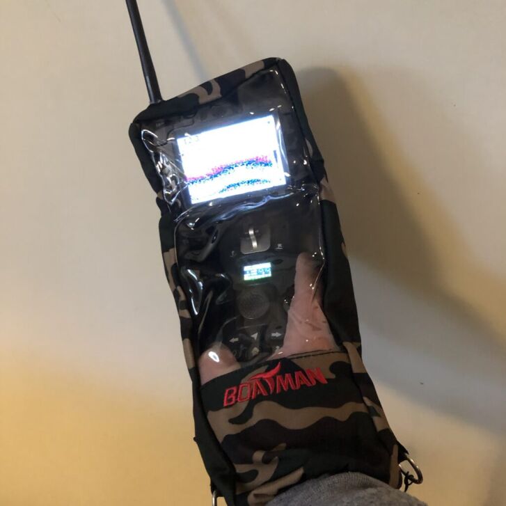 Boatman Actor  Regenschutz Handsender + Echolot