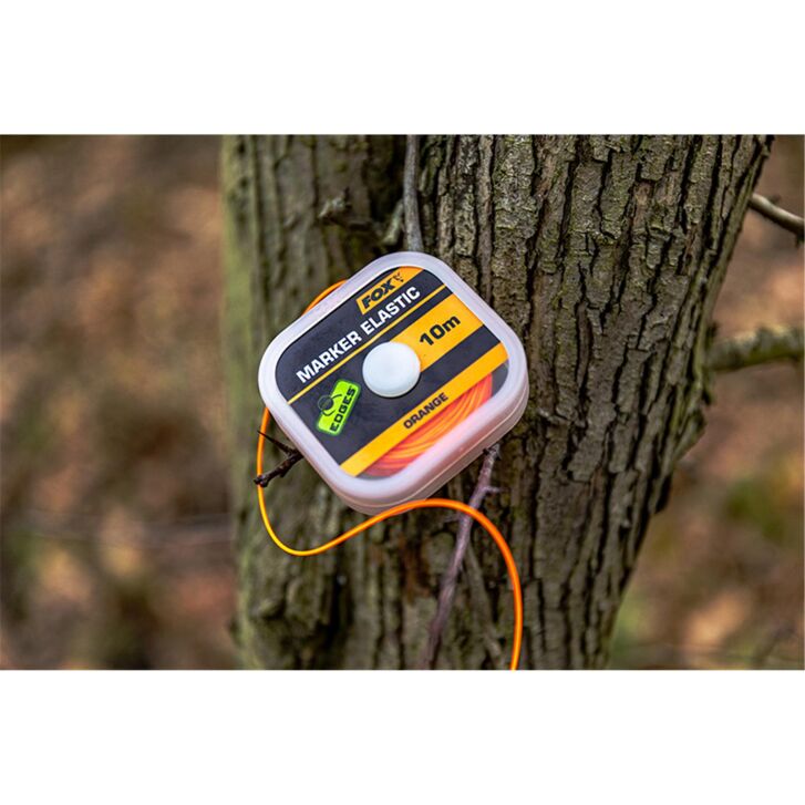 Fox Edges Marker Elastic - Orange 10m