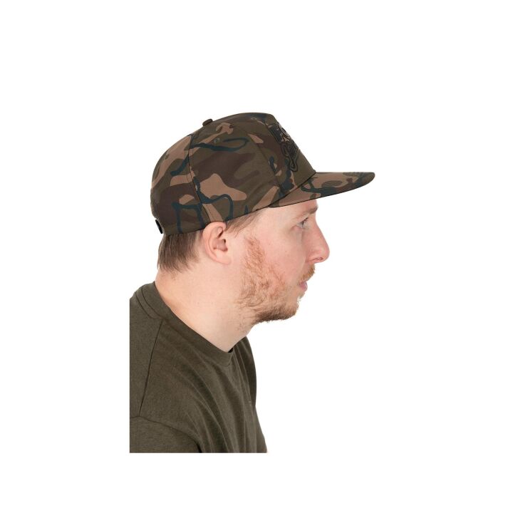 Fox Camo Flat Peak Snapback Cap