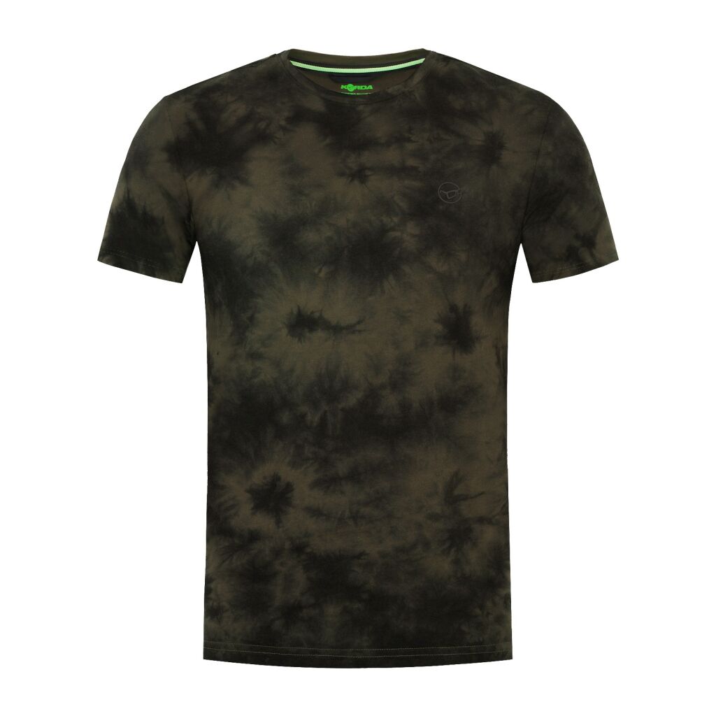 Korda Tie Dye Tee | Dark Olive L