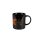 Fox Black and Orange Logo Ceramic Mug
