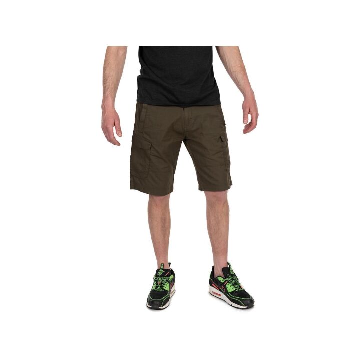 Fox Collection Lightweight Cargo shorts - Green/Black - L