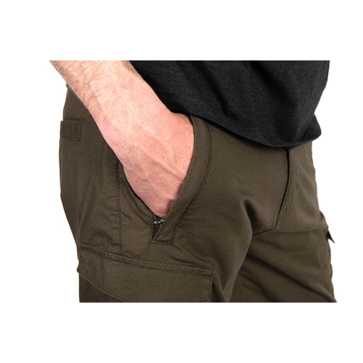 Fox Collection Lightweight Cargo shorts - Green/Black - L