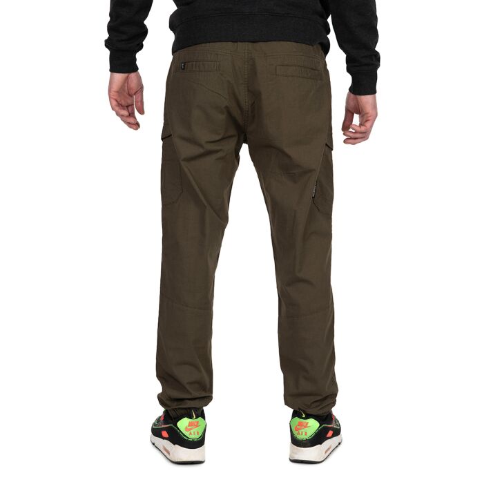 Fox Collection Lightweight Cargo Trouser - Green/Black - 2XL