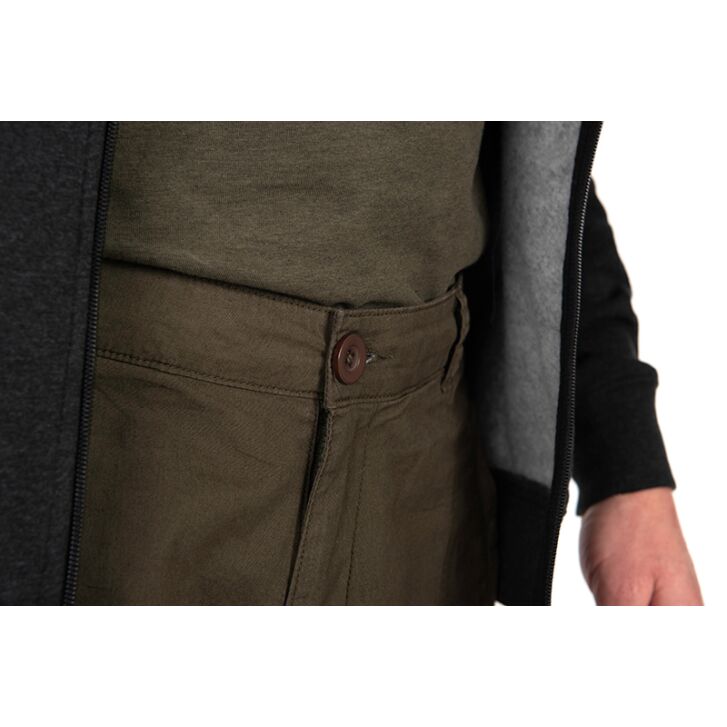 Fox Collection Lightweight Cargo Trouser - Green/Black - 2XL