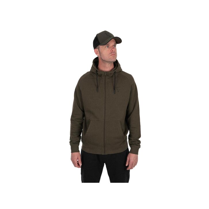 Fox Collection Lightweight Hoody - Green/Black - L