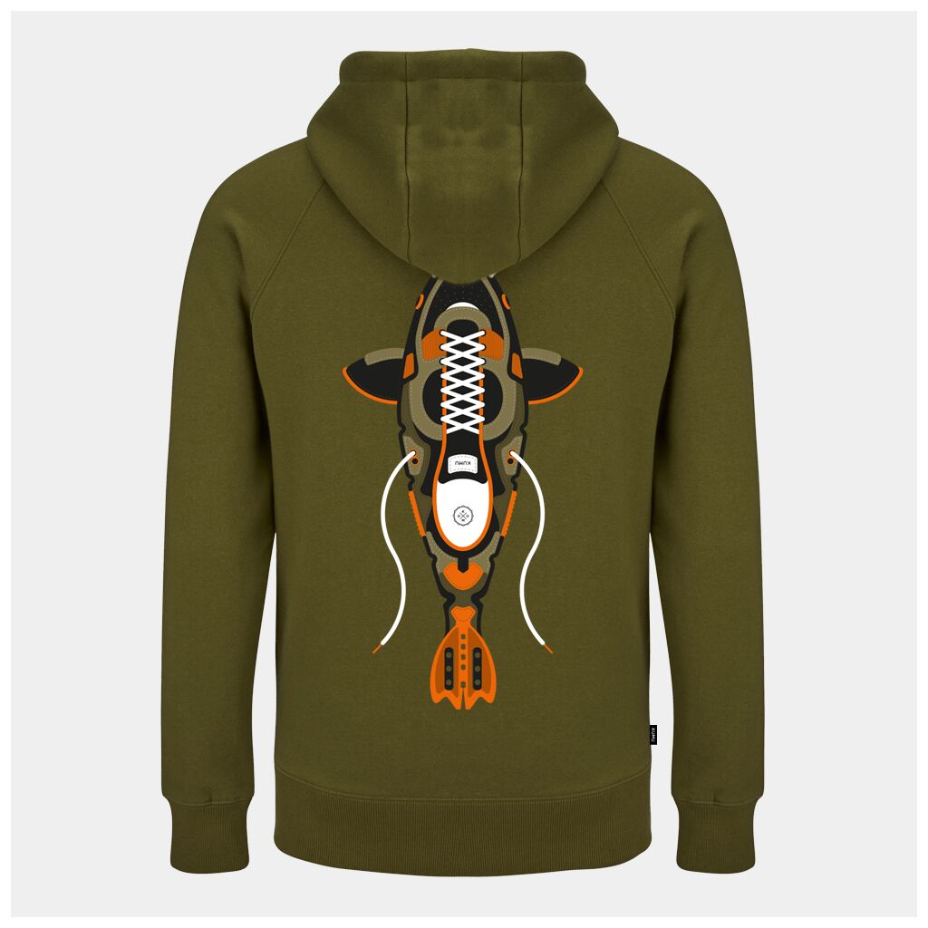 Kumu Hoody TRUE LEATHER Large | Truien