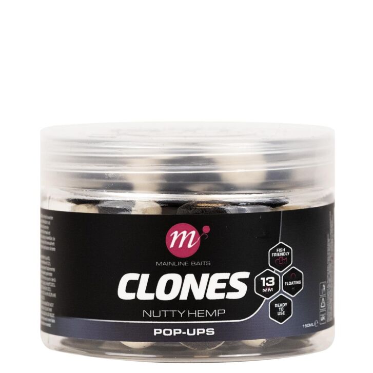 Mainline Clones Pop Ups - 13mm Nutty Hemp