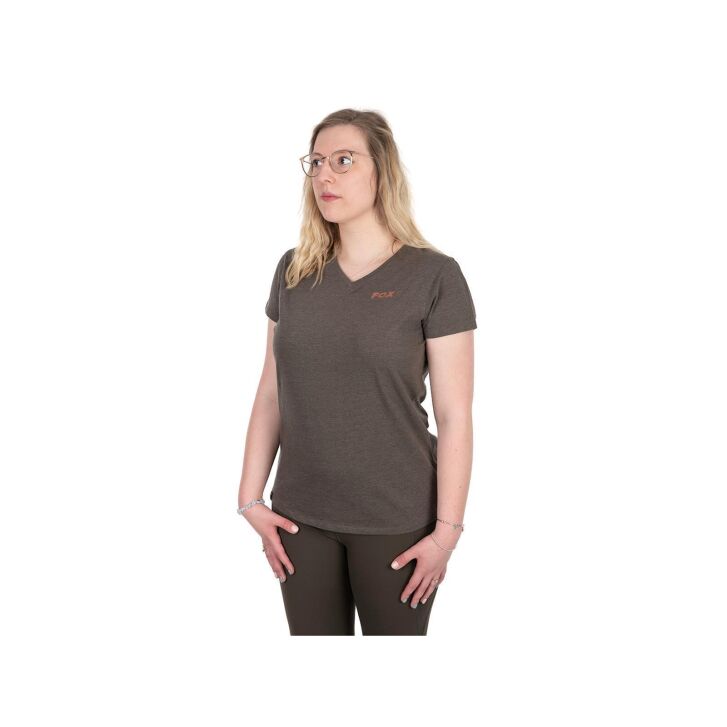 Fox WC V Neck T - L 16-18