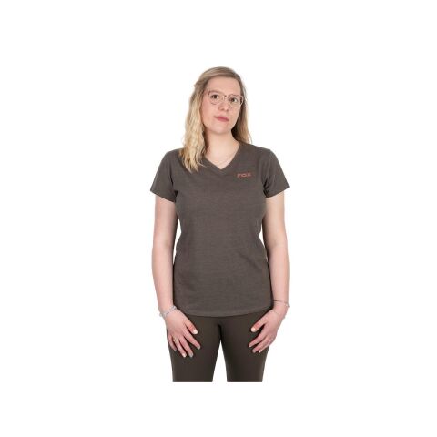 Fox WC V Neck T - S 8-10
