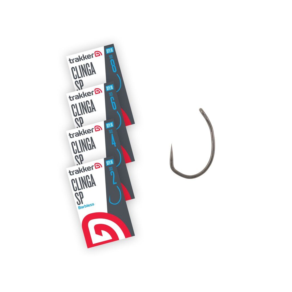 Trakker Clinga SP Hooks Size 2 (Barbless) | Haken