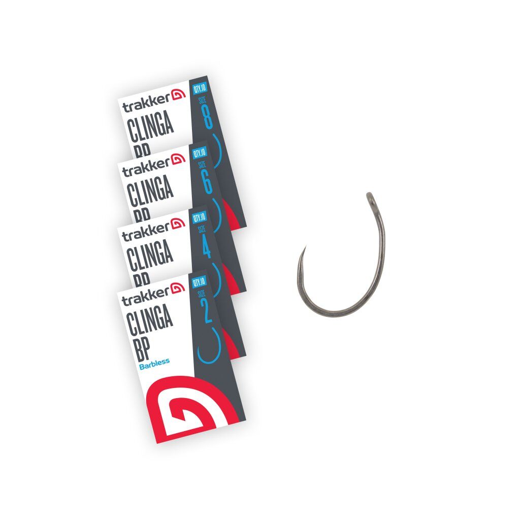 Trakker Clinga BP Hooks Size 8 (Barbless) | Haken