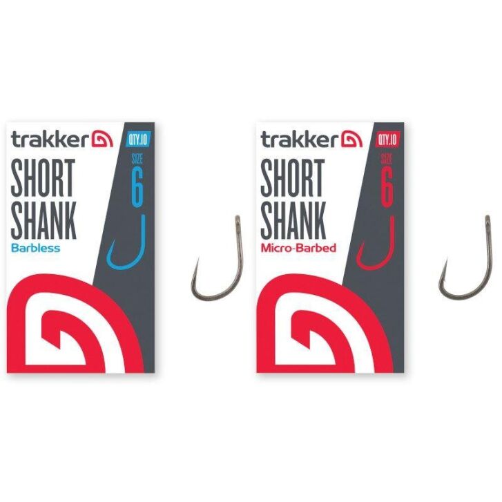 Trakker Short Shank Hooks Size 4 (Micro Barbed)