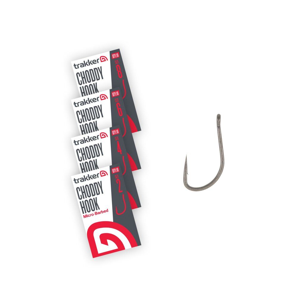 Trakker Choddy Hooks Size 8 (Micro Barbed)