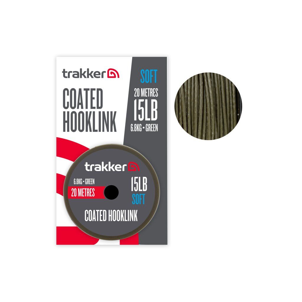 Trakker Soft Coated Hooklink (15lb)(6.8kg)(20m)