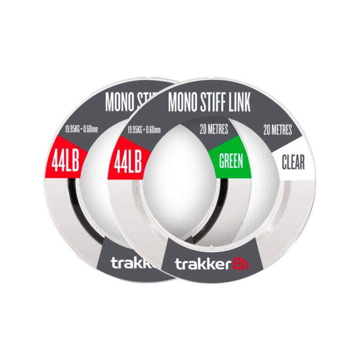 Trakker Mono Stiff Link (57lb)(25.85kg)(0.7mm)(20m)(Green)