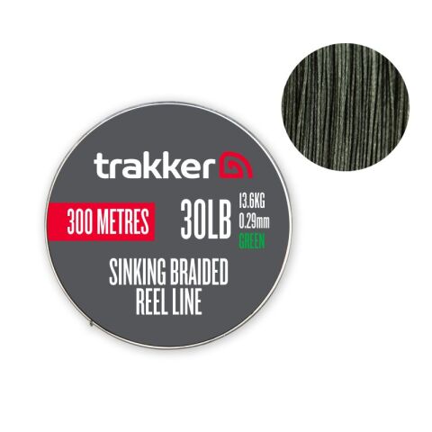 Trakker Sinking Braid Reel Line (80lb)(36.3kg)(0.49mm)(300m)