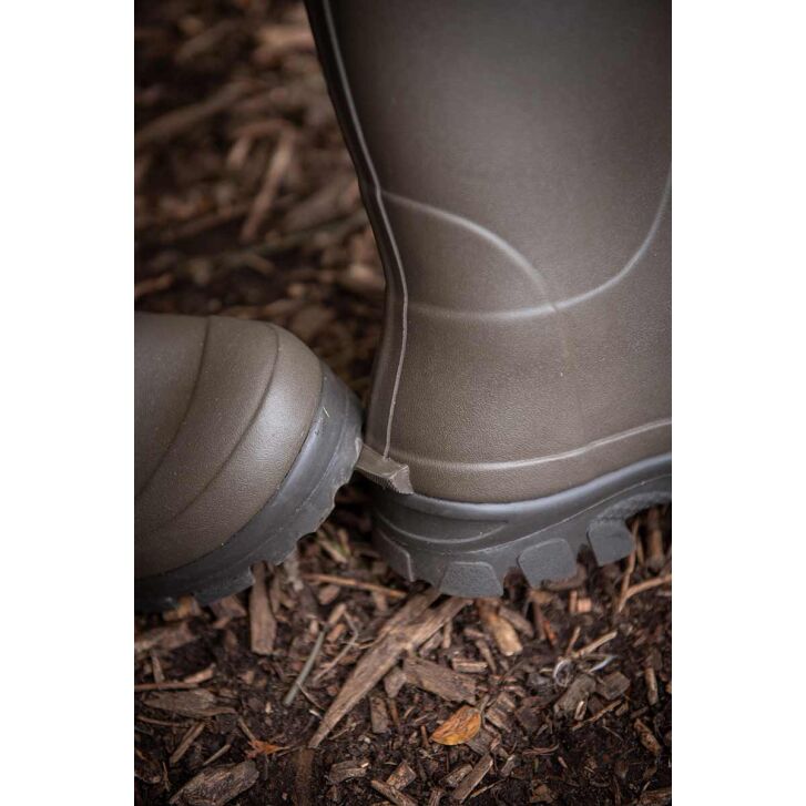Fox Neoprene lined Camo/Khaki Rubber Boot (Size 7)