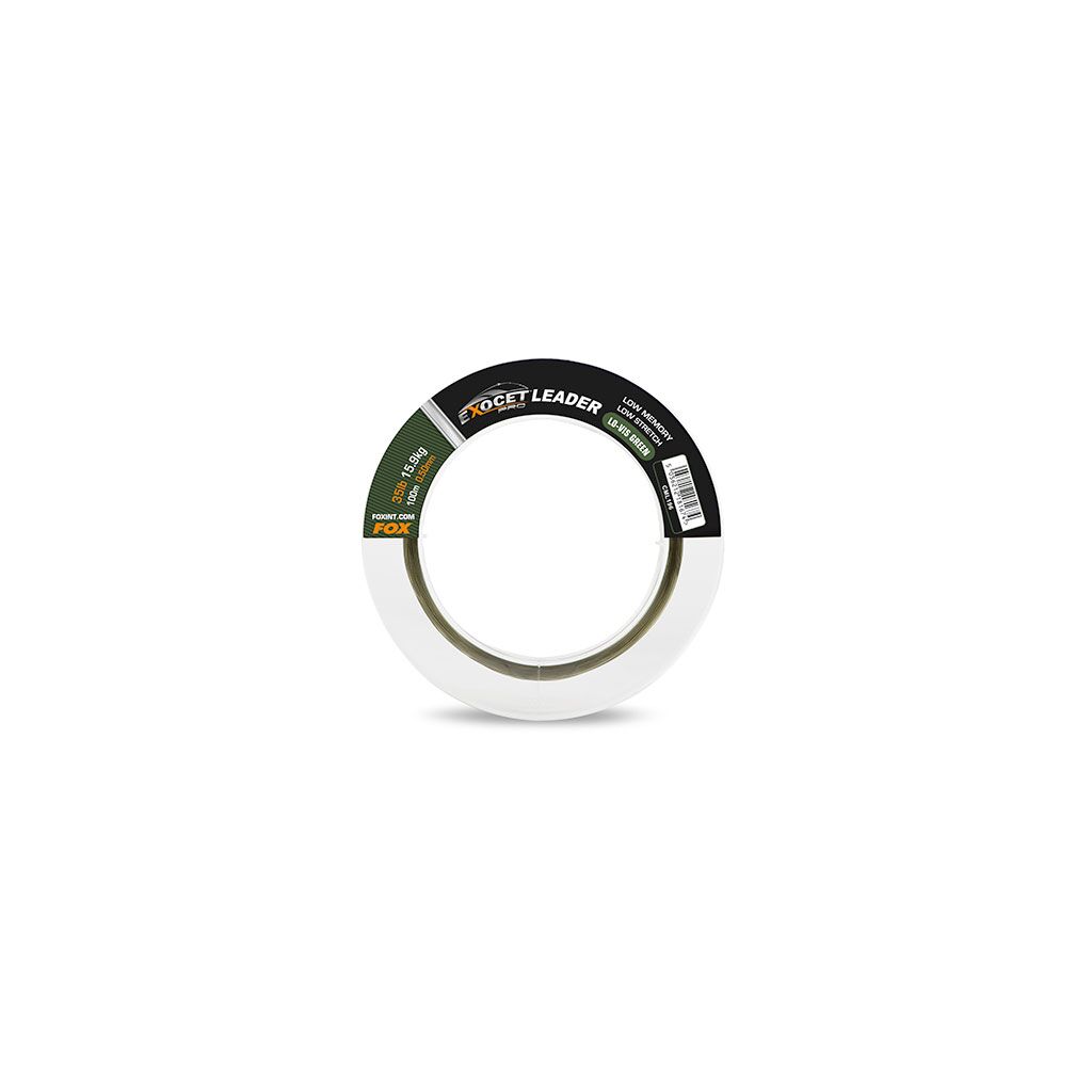 Fox Exocet Pro Leader 35lb (15.9kg) 0.50mm