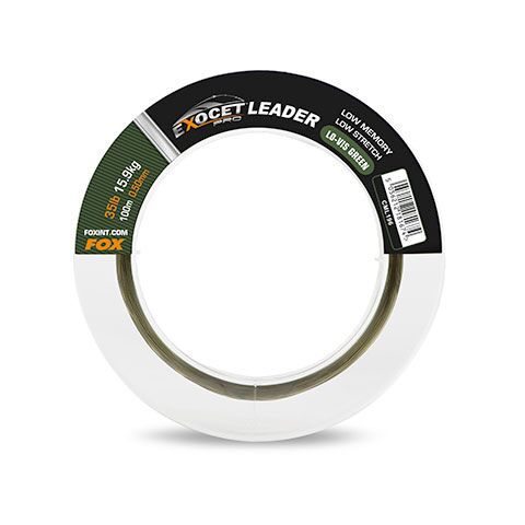 Fox Exocet Pro Leader 35lb (15.9kg) 0.50mm