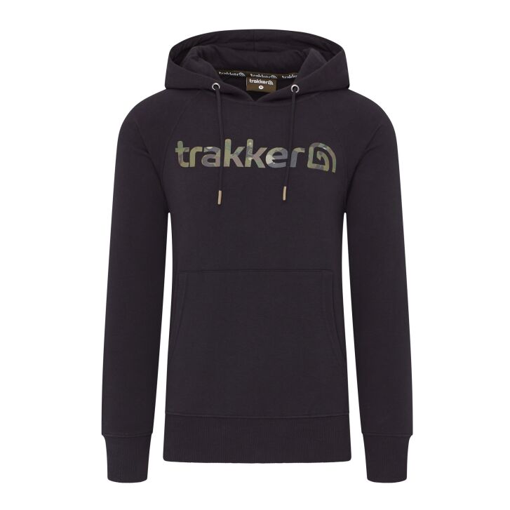 Trakker CR Logo Hoody Black Camo - Medium