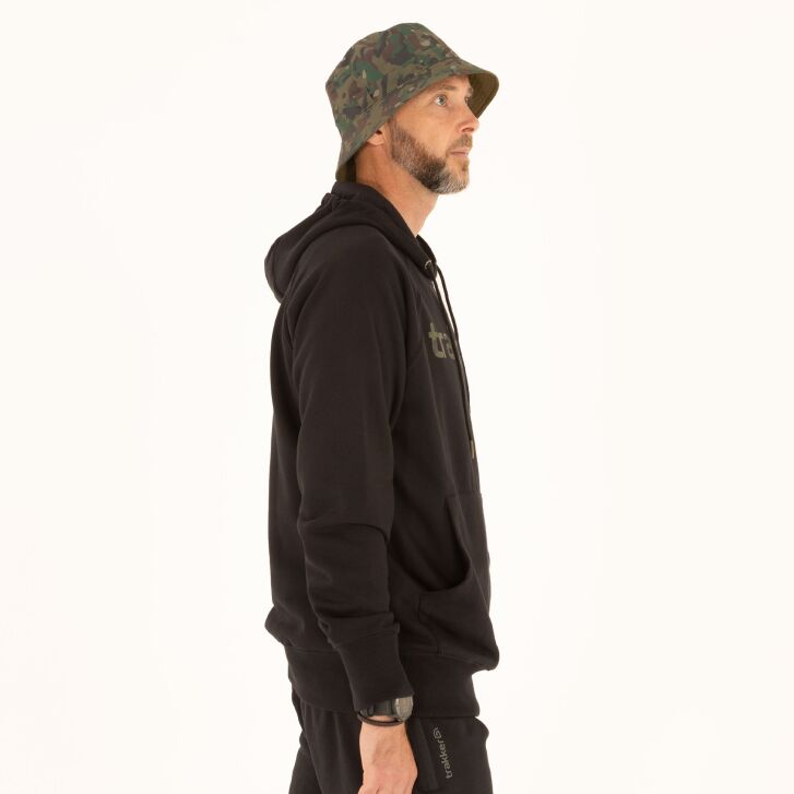 Trakker CR Logo Hoody Black Camo - Medium
