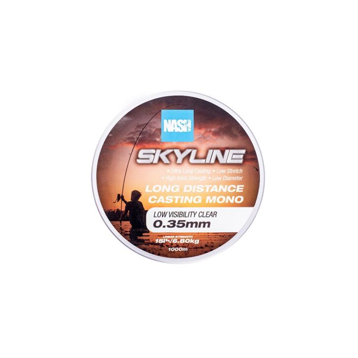 Nash Skyline Mono UV Yellow 15lb 0.35mm 1000m