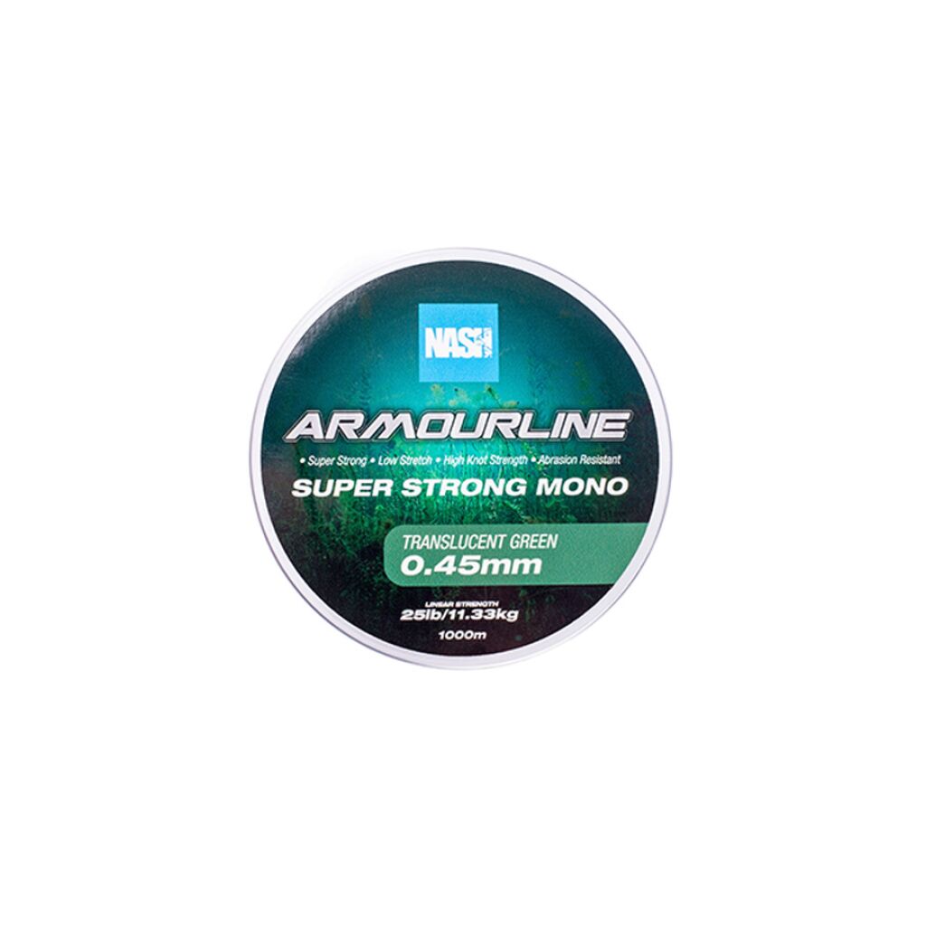 Nash Baseline Mono Green 20lb 0.40mm 1000m | Nylon Lijn