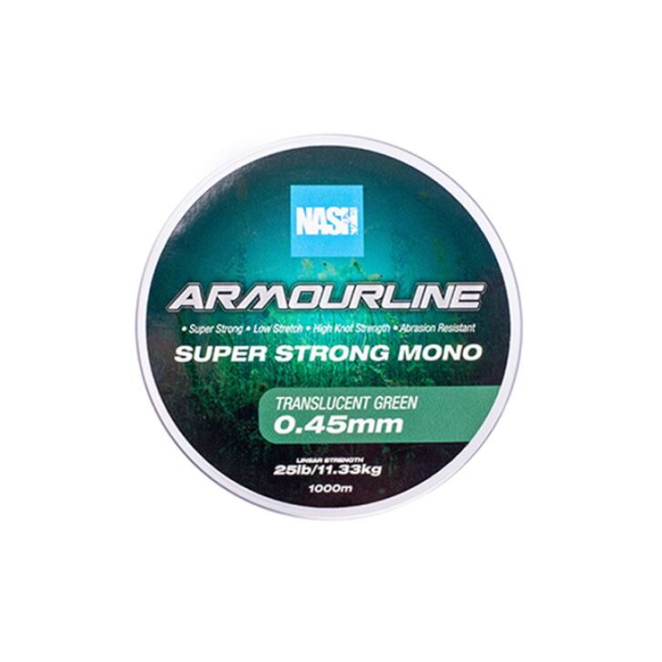 Nash Armourline Mono Green 25lb 0.45mm 1000m
